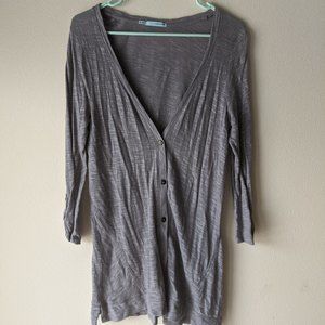 Maurices Button Up 3/4 Sleeve Cardigan